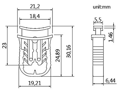 मीटर टॅम्पर सील (WS-G5P1) – एकोरी युटिलिटी वायर सील