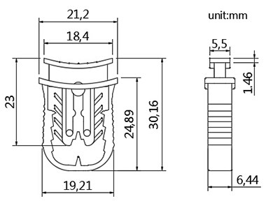 Hatimin Tamper Meter (WS-G5P1) - Hatimin Hatimin Waya na Accory Utility