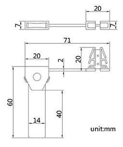 Water Meter Seal (MS-A1) – Accory Utility Meter Seal