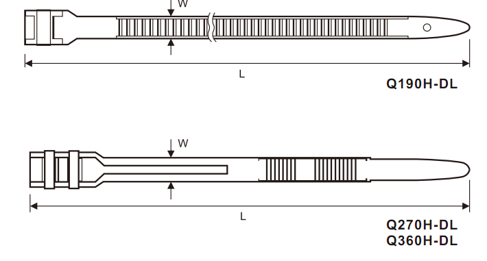 Girêdanên Cable Double Locking