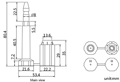 Mirage Bolt Seal ISO17712