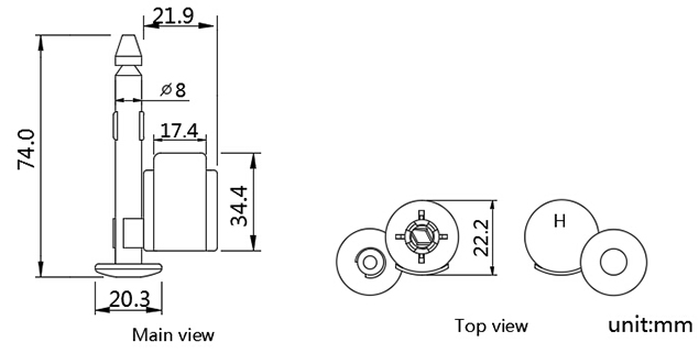 Subboat Bolt Hatimin ISO17712