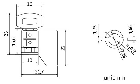 Kev Ruaj Ntseg Meter Foob (MS-G5T3) - Accory Utility Meter Seals