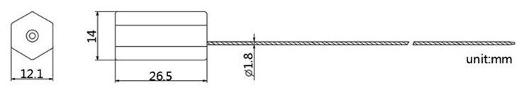 Mini Polyhex Cable Seal